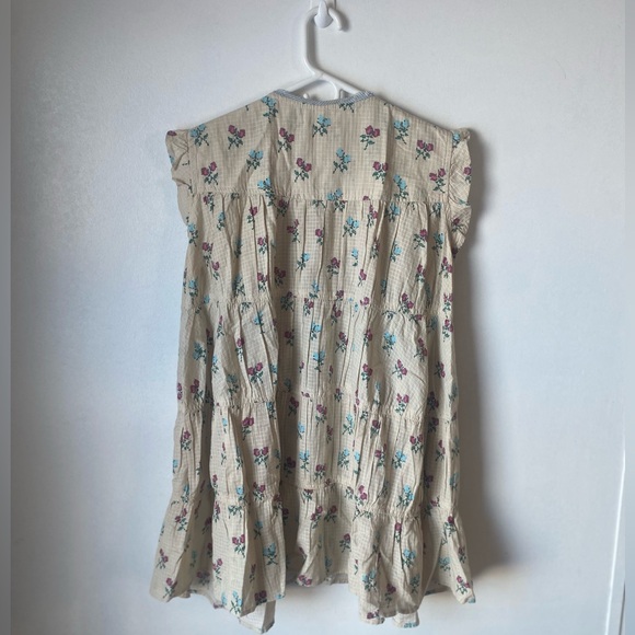 Floral Dream Peter Pan Sherpa Jacket - Picture 8 of 10